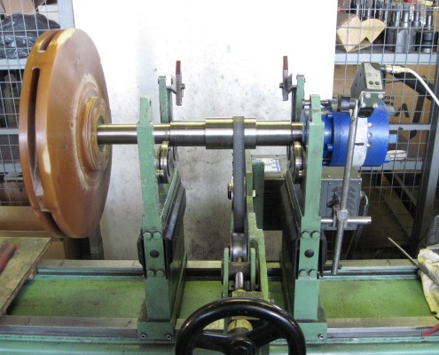 Equilibrage d'un ensemble Roue de pompe et accouplement montés sur leur arbre