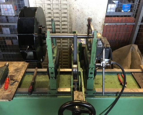 Equilibrage dynamique d'une turbine de ventilation