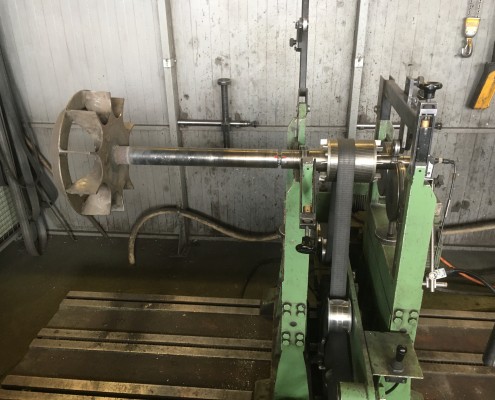 Equilibrage dynamique d'un rotor et turbine de circulation d'air de four